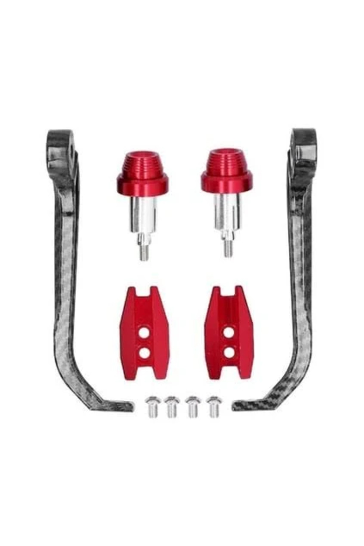 Motosiklet Manet Koruma Takımı Karbon Model Renk Sarı Üniversal