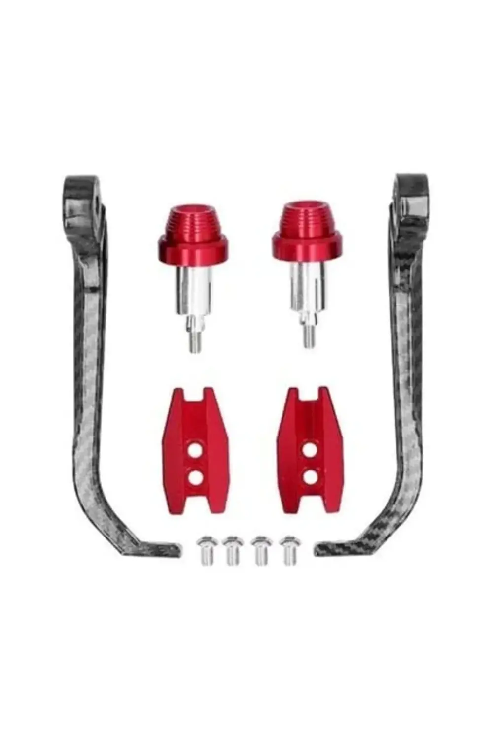 Motosiklet Manet Koruma Takımı Karbon Model Renk Sarı Üniversal