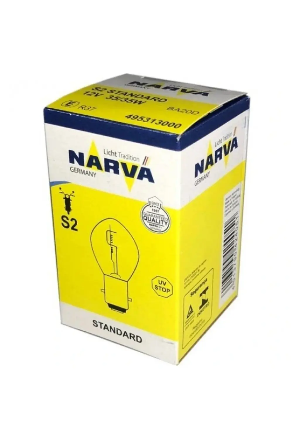 Motosiklet Narva S2 12V 35/35W Bosch Tipi Ampul
