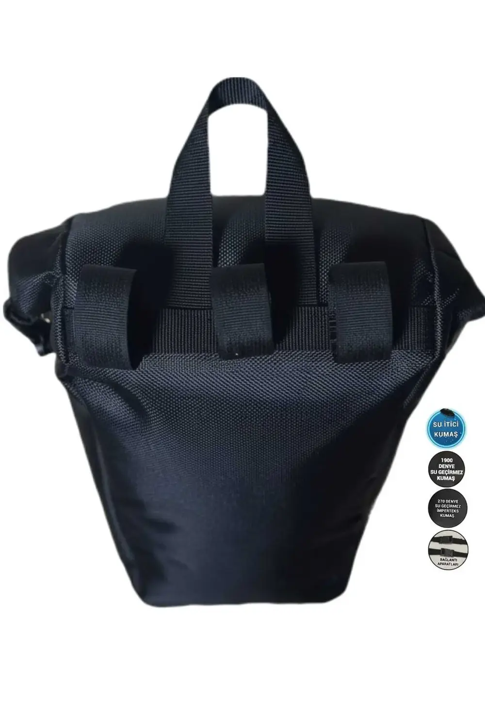 MOTOSİKLET ÖN YAN AVADANLIK ÇANTALARI MAVİLİ