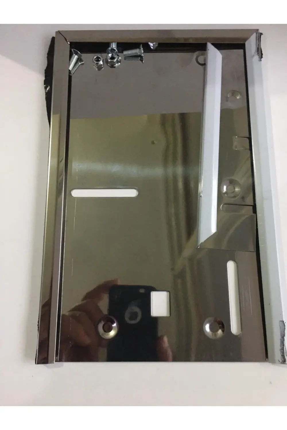 Motosiklet Paslanmaz Plakalık Standart Boy