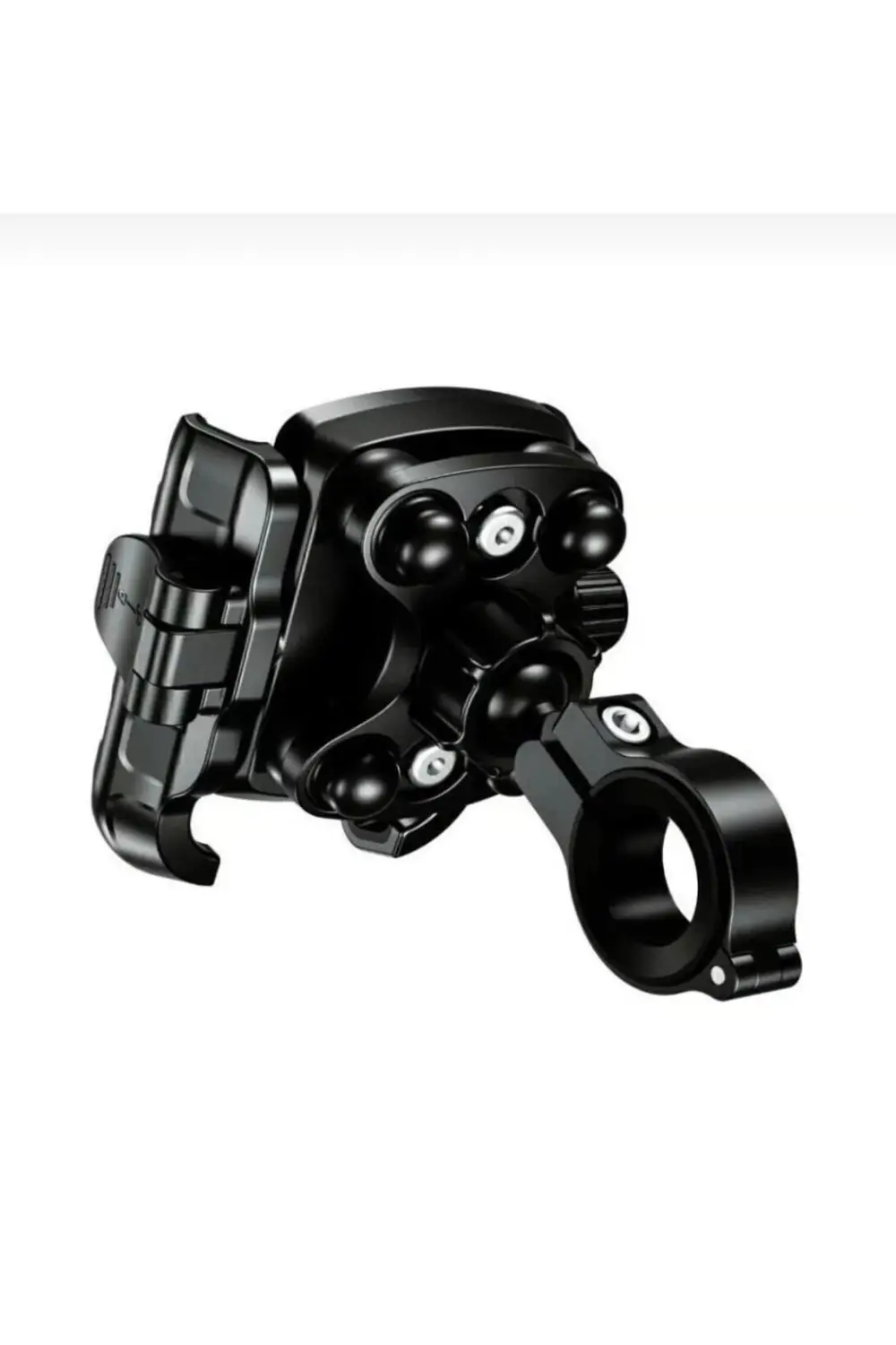 Motosiklet Profesyonel Telefon Tutucu Ayna ve Gidon Uyumlu Sıkmal