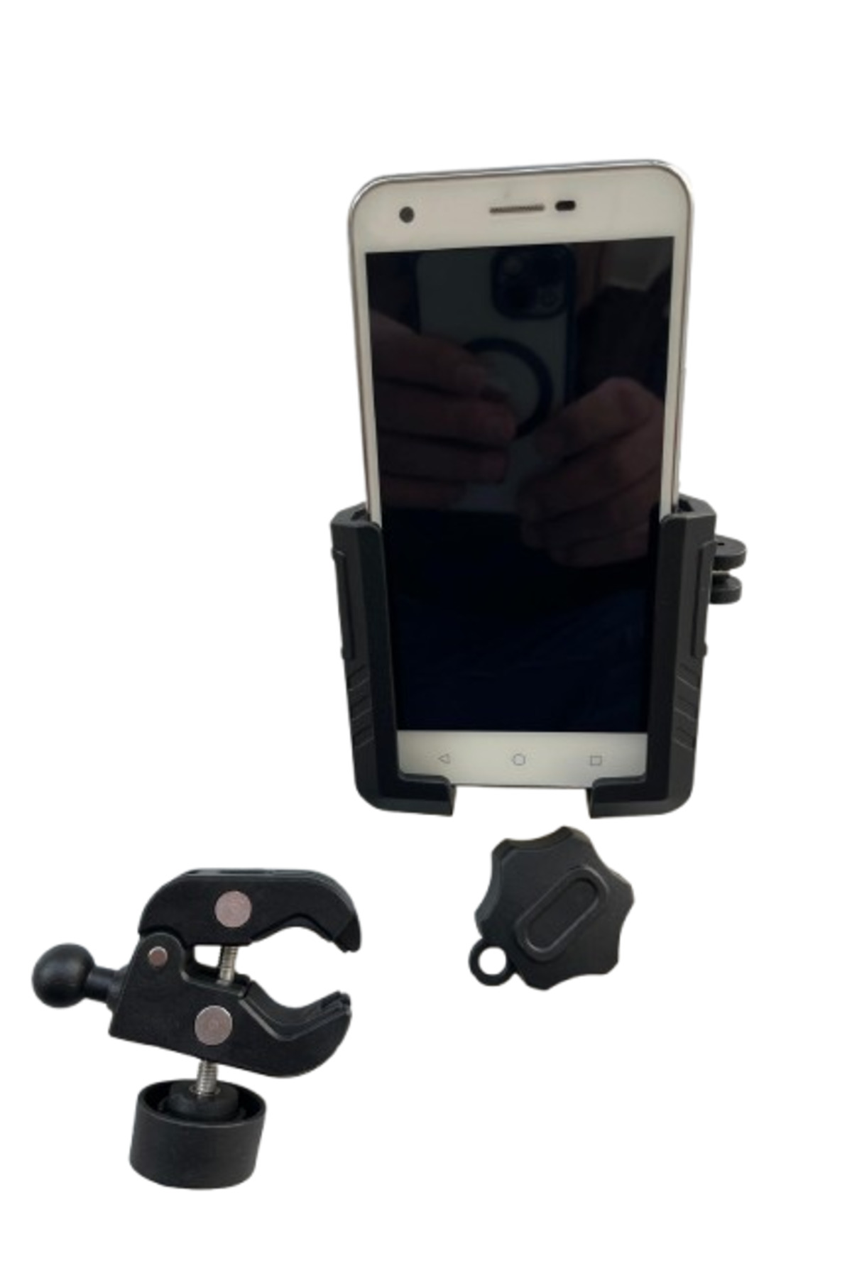 Motosiklet Scooter Atv Bisiklet Yandan Kilitlemeli Gidon Bağlantı