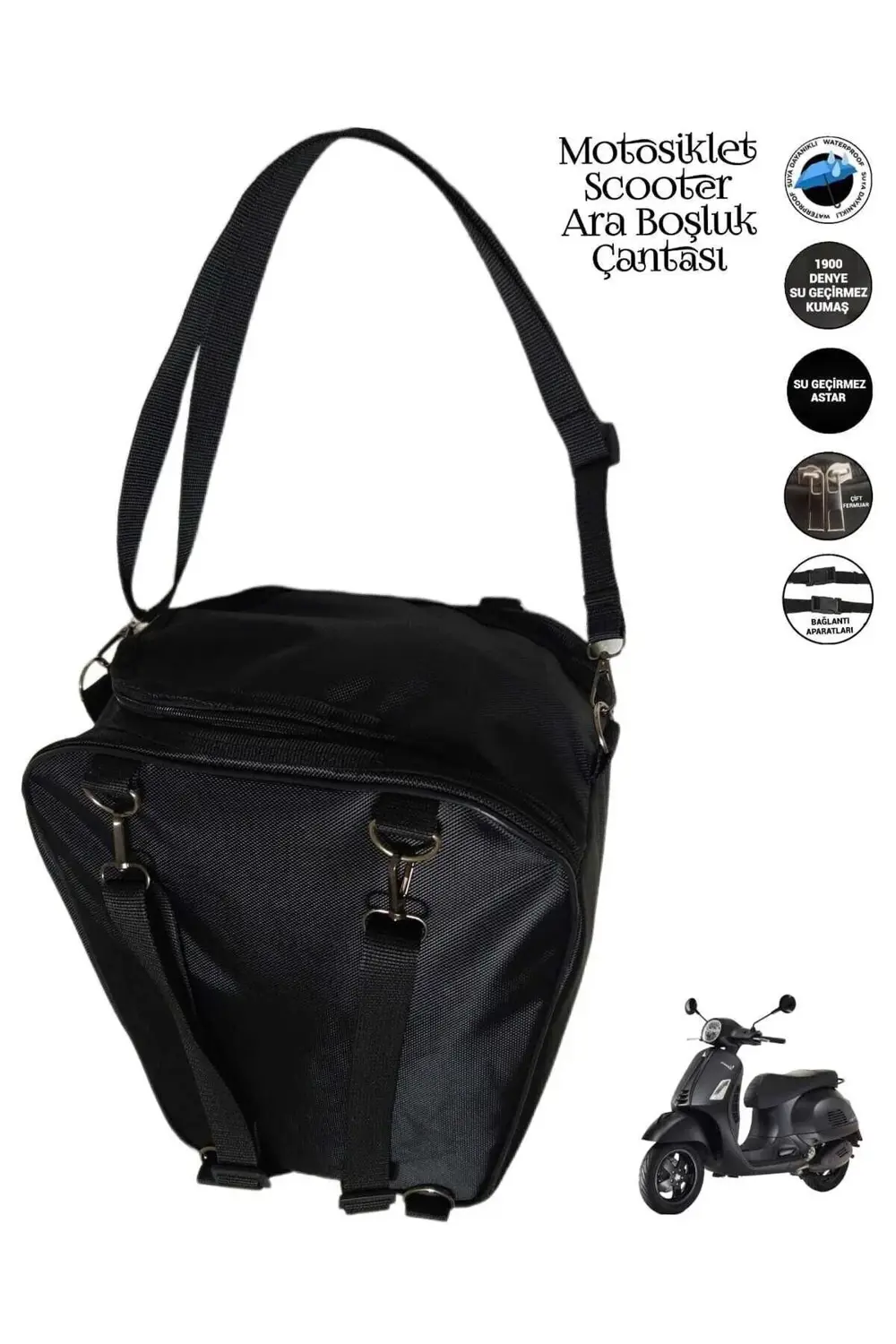 MOTOSİKLET SCOOTER ARA BOŞLUK ÇANTASI