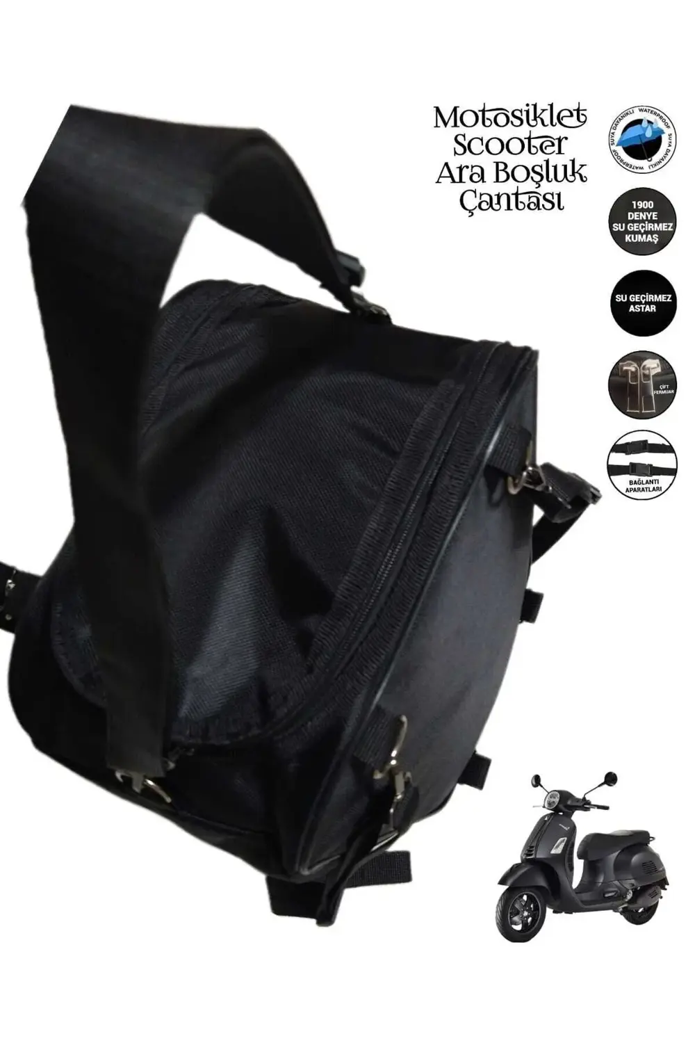 MOTOSİKLET SCOOTER ARA BOŞLUK ÇANTASI