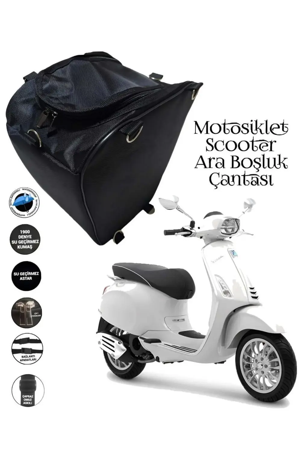 MOTOSİKLET SCOOTER ARA BOŞLUK ÇANTASI