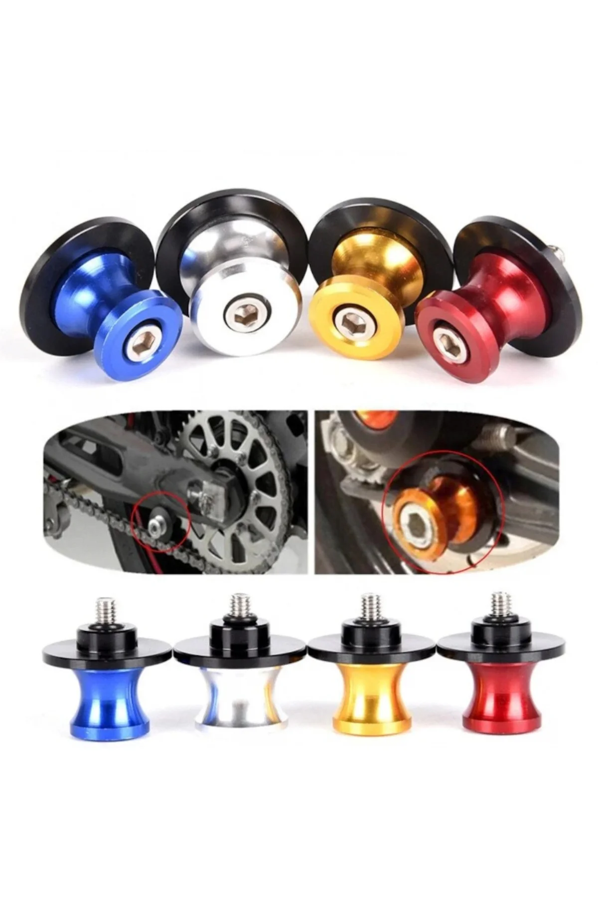 Motosiklet Sehpa Kaldırma Aparatı Takozu 6 Mm Nikel Motosiklet Sehpa Kaldırma Aparatı Takozu 6 Mm Nikel