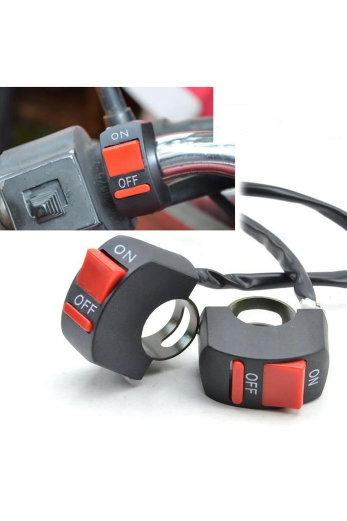 Alkan Mb Motosiklet Sis Farı Aç Kapa Düğmesi / Butonu