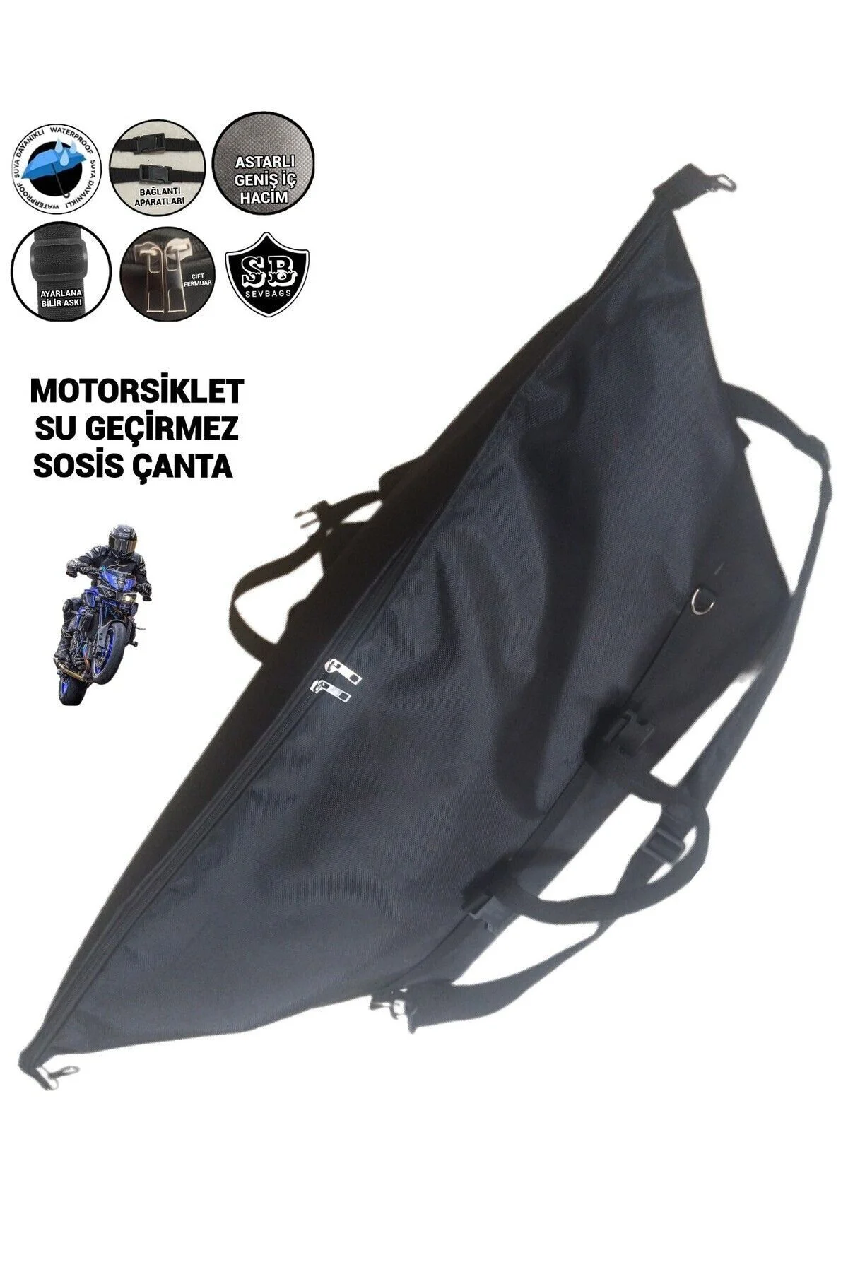 Motosiklet Sosis Çanta