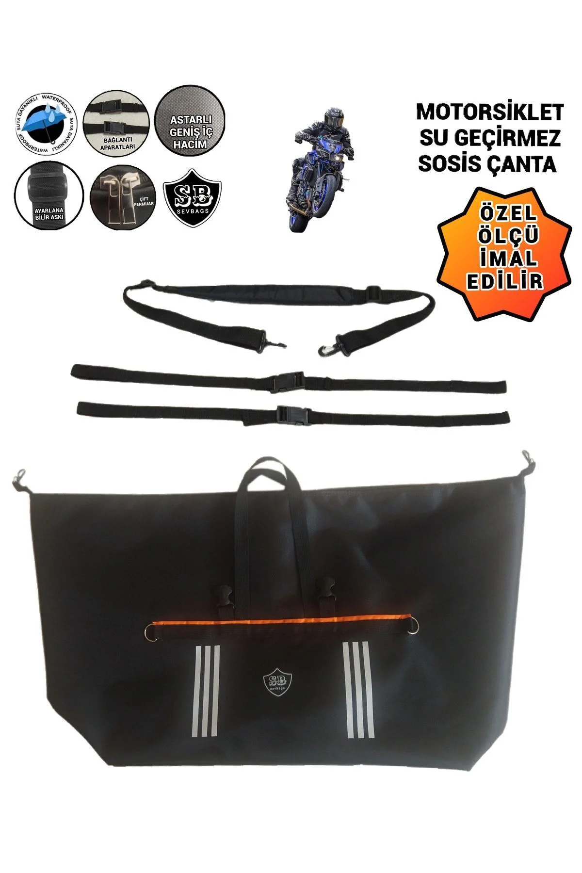 Motosiklet Sosis Çanta