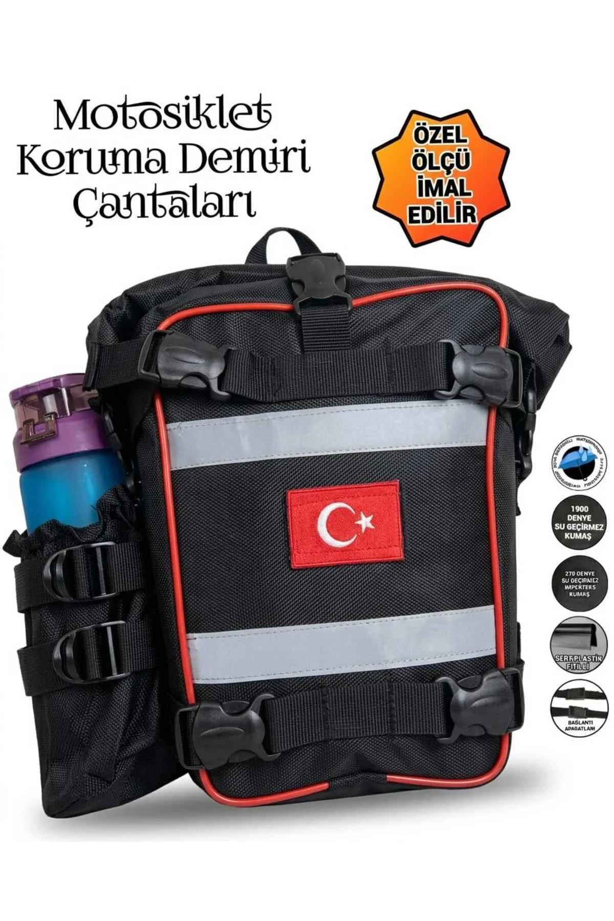 Motosiklet Suluklu Koruma Demiri Avadanlık Çantaları