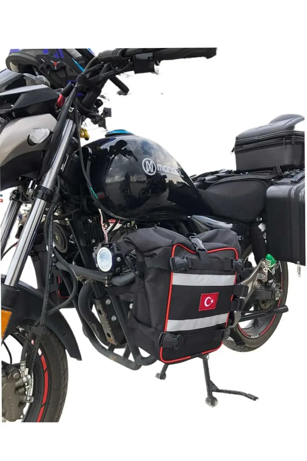 Motosiklet Suluklu Koruma Demiri Avadanlık Çantaları