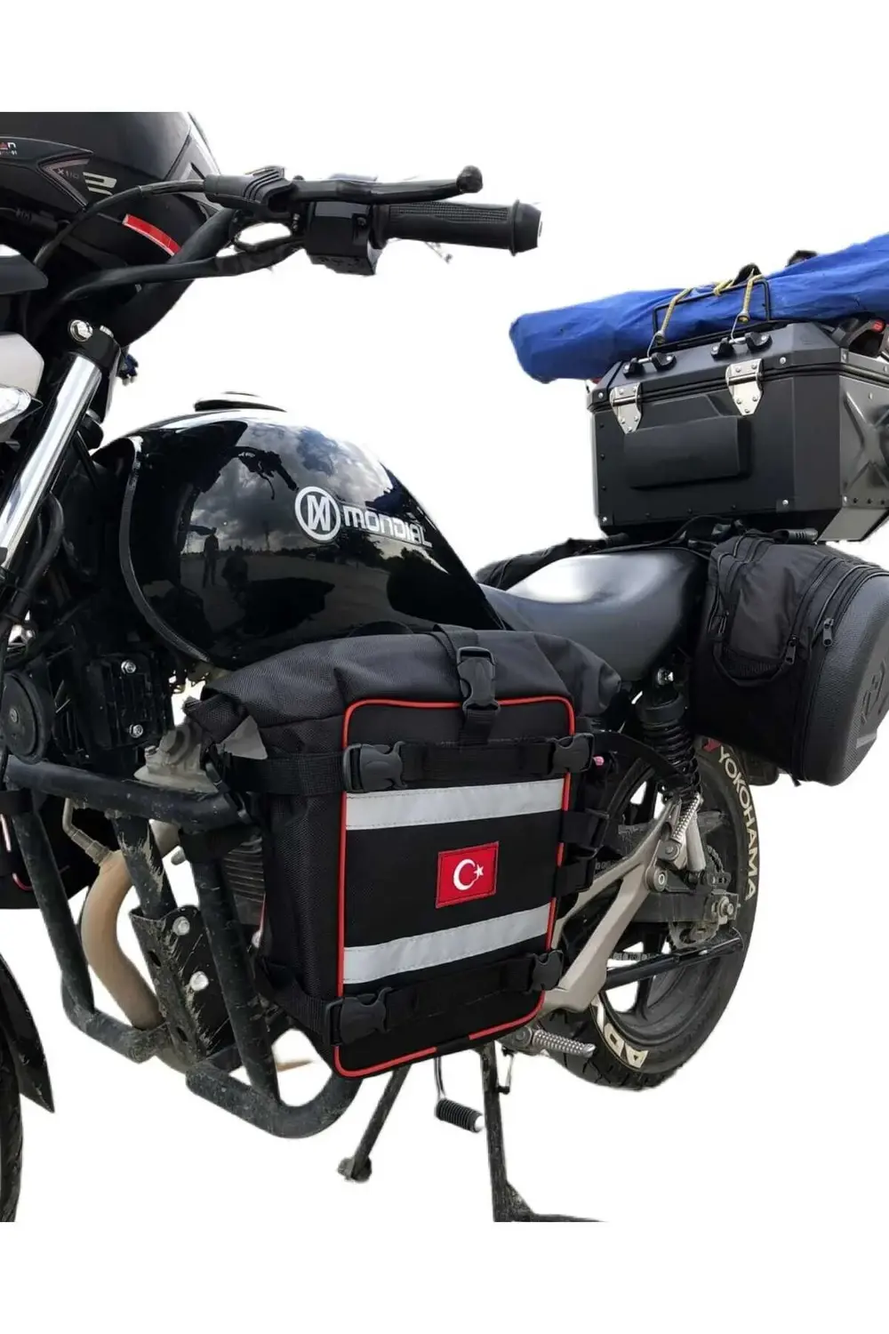 Motosiklet Suluklu Koruma Demiri Avadanlık Çantaları