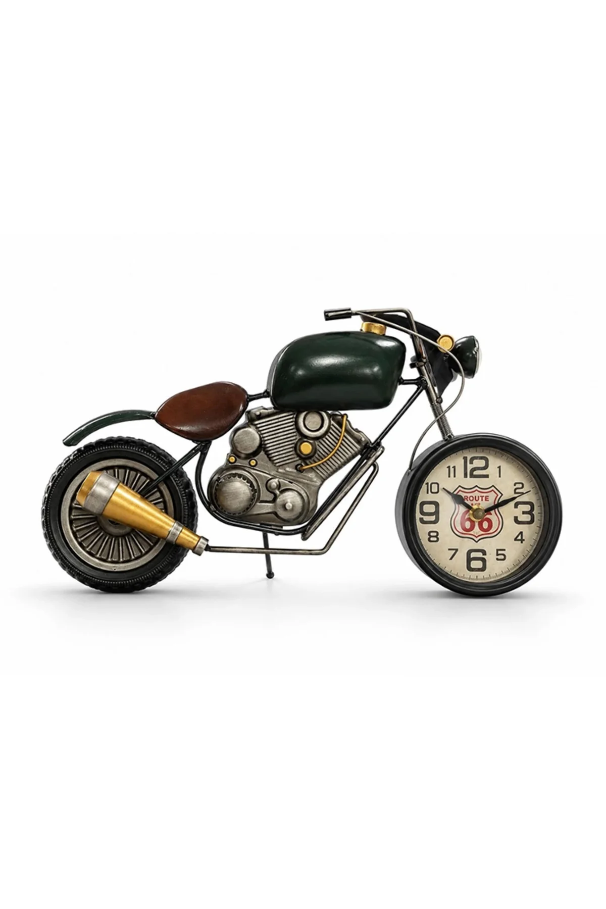 Motosiklet Tasarımlı Metal Duvar Saati Alk5790 Motosiklet Tasarımlı Metal Duvar Saati Alk5790