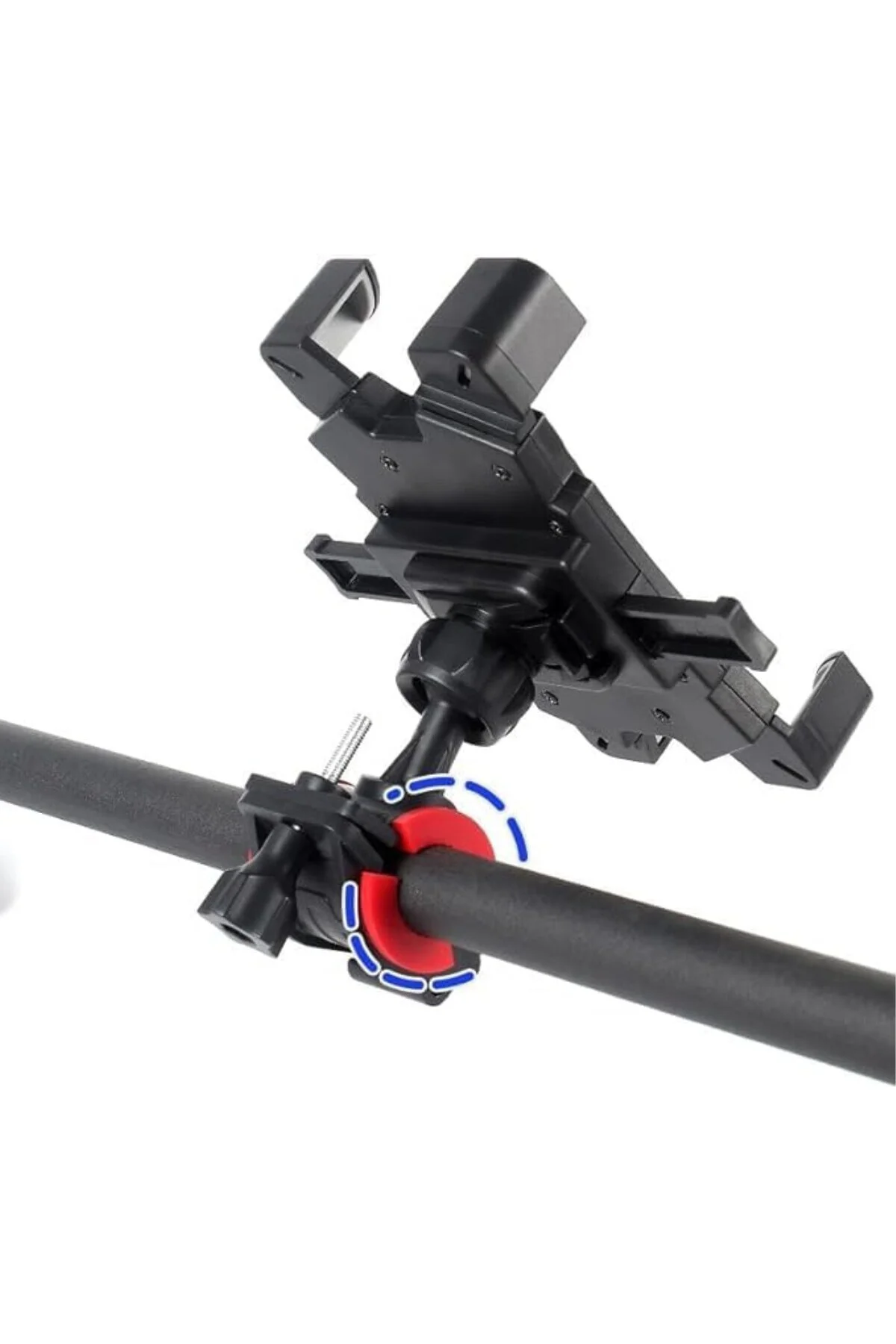 ® Motosiklet Telefon Tutucu & Bisiklet Telefon Tutacağı 360° Döner Ayarlı Aparat –S