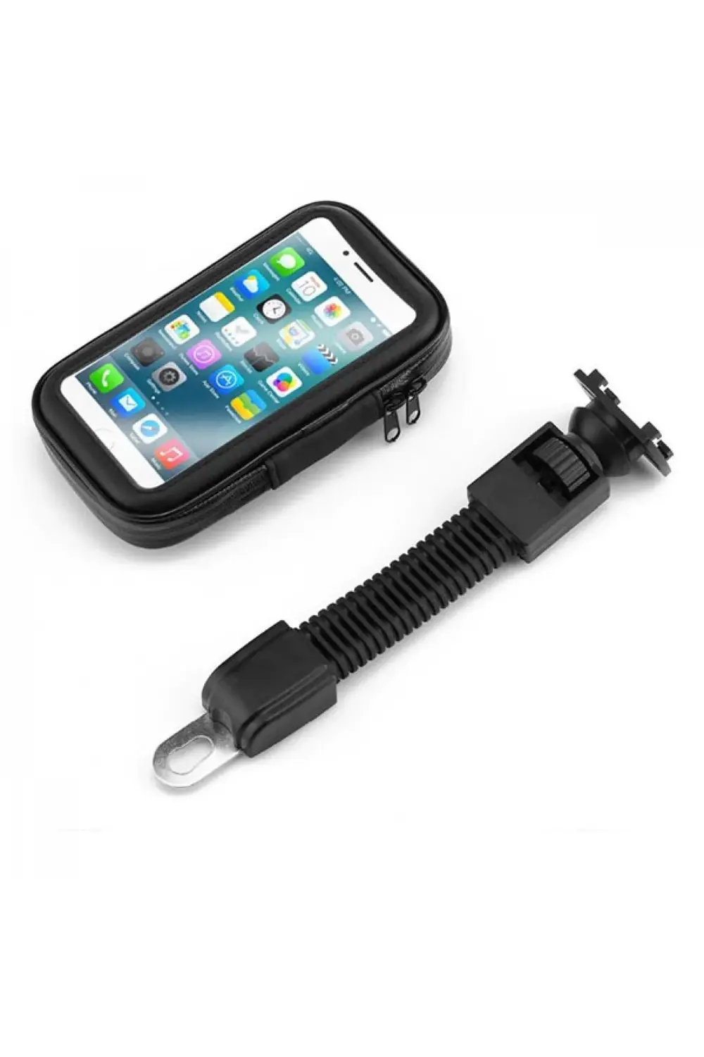 Motosiklet Telefon Tutucu Su Geçirmez Fermuarlı 5.5" - 7" Carub A