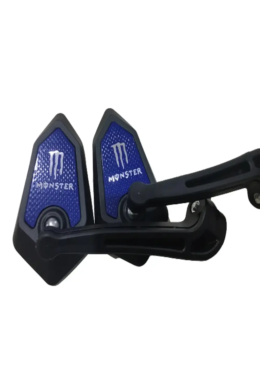 Motosiklet Üniversal Ayna Camlı Modifiye Kosa Ayna Monster