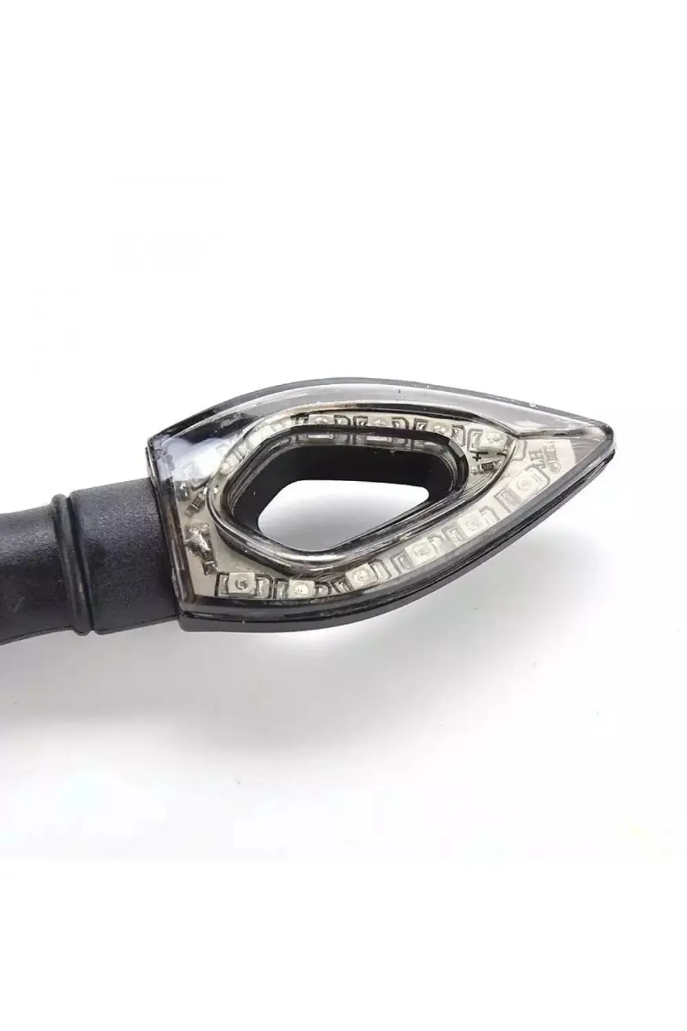 Motosiklet Üniversal Led Sinyal Füme Camlı