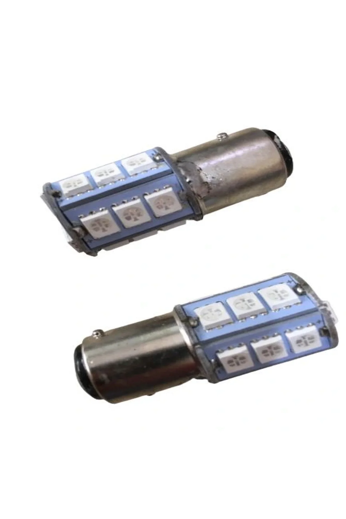 Motosiklet Ve Otomobil Stop Ampul 18led 1016 Çakar Kırmızı Şaşı Tırnak 2li Motosiklet Ve Otomobil Stop Ampul 18led 1016 Çakar Kırmızı Şaşı Tırnak 2li - Görsel 2