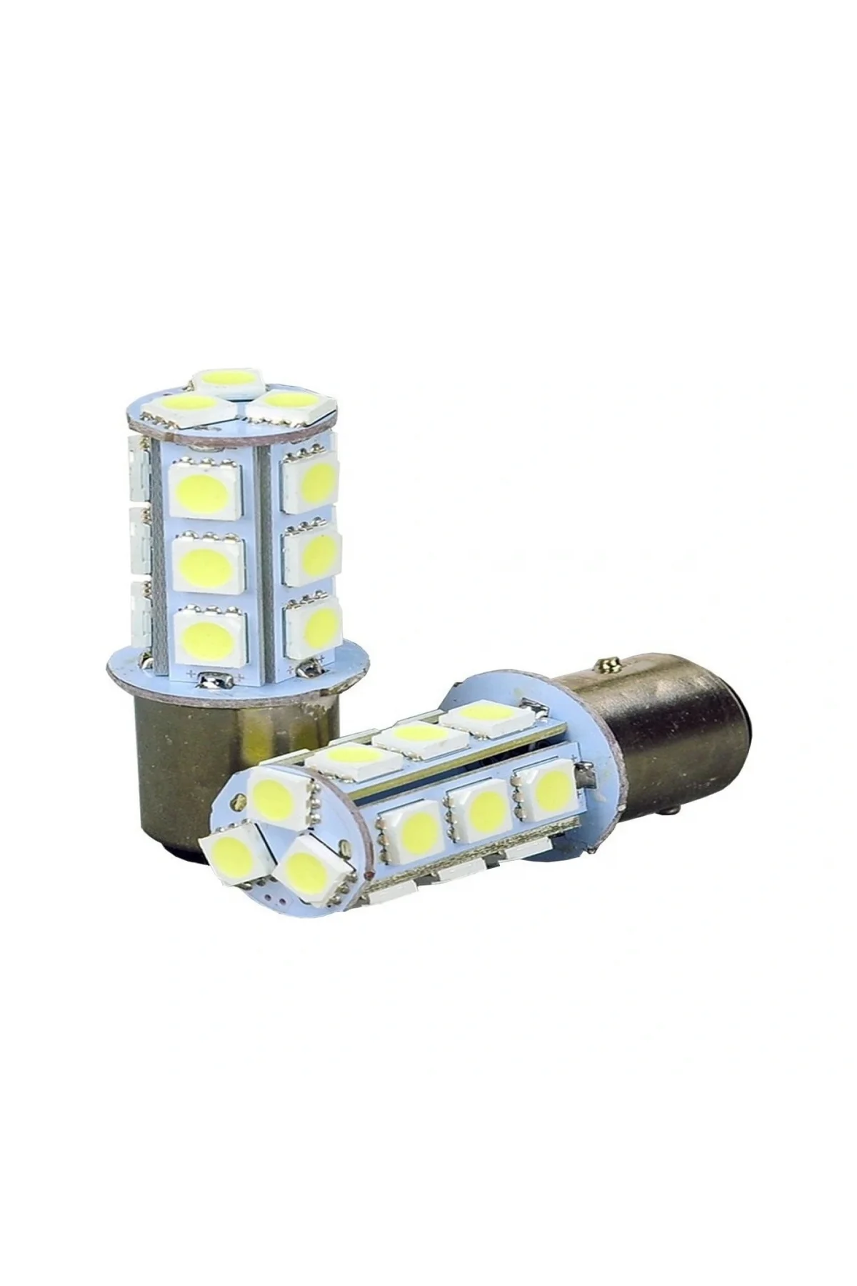 Motosiklet Ve Otomobil Stop Ampul 18led 1016 Çakar Kırmızı Şaşı Tırnak 2li Motosiklet Ve Otomobil Stop Ampul 18led 1016 Çakar Kırmızı Şaşı Tırnak 2li - Görsel 3