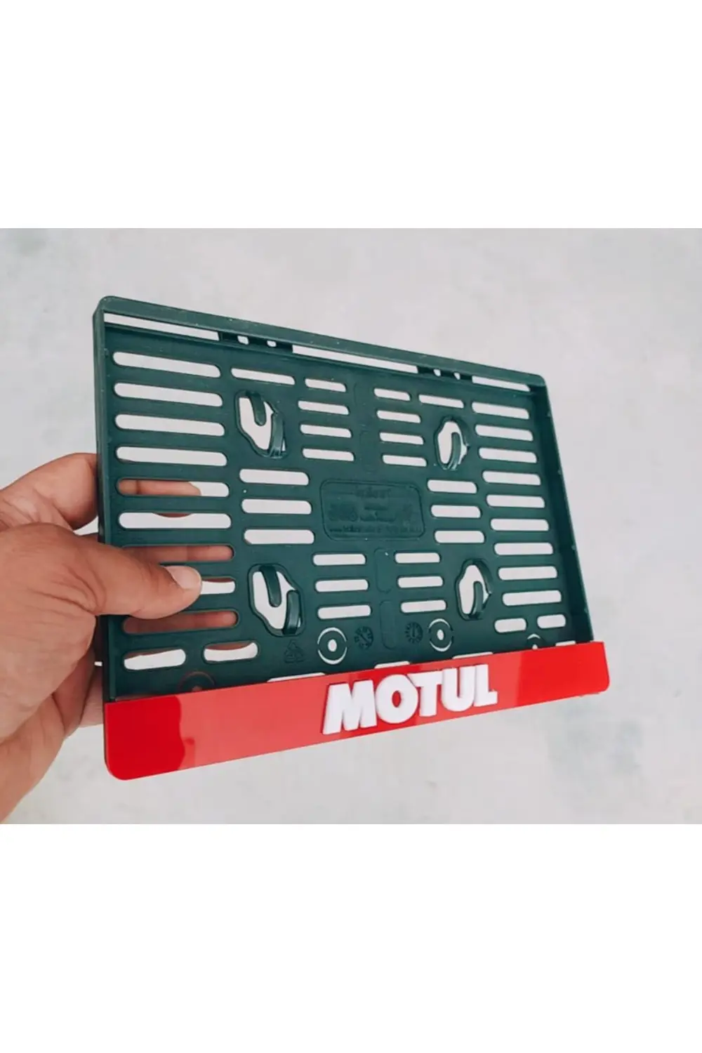 Motul Takmatik Motorsiklet Pleksi Plakalık Kabartma Yazılı