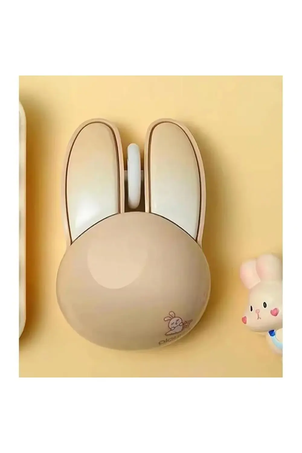 MOU-6003-K PLAYROB M6 PİLLİ KABLOSUZ MOUSE KREM TAVŞAN