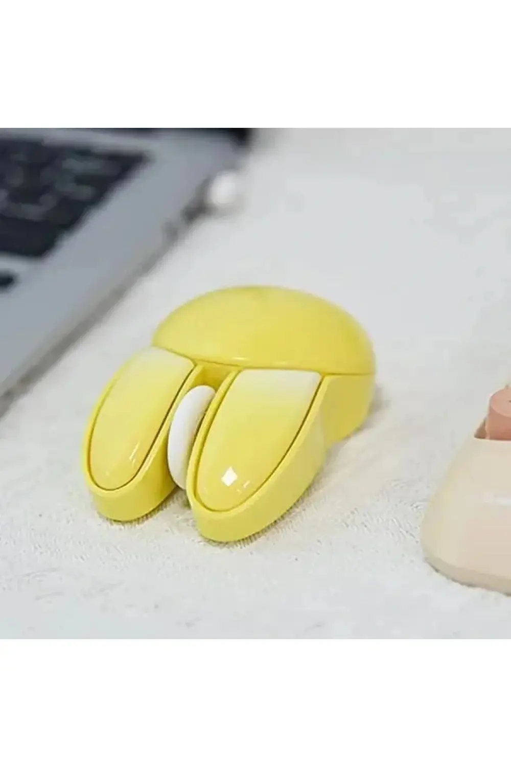 MOU-6003-S PLAYROB M6 PİLLİ KABLOSUZ MOUSE SARI TAVŞAN