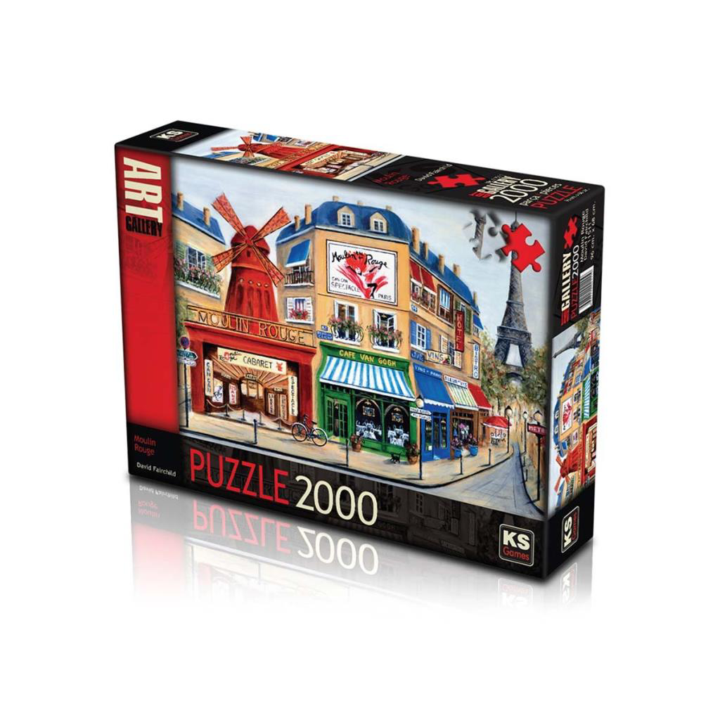 Moulin Rouge 2000 Parça Puzzle Moulin Rouge 2000 Parça Puzzle