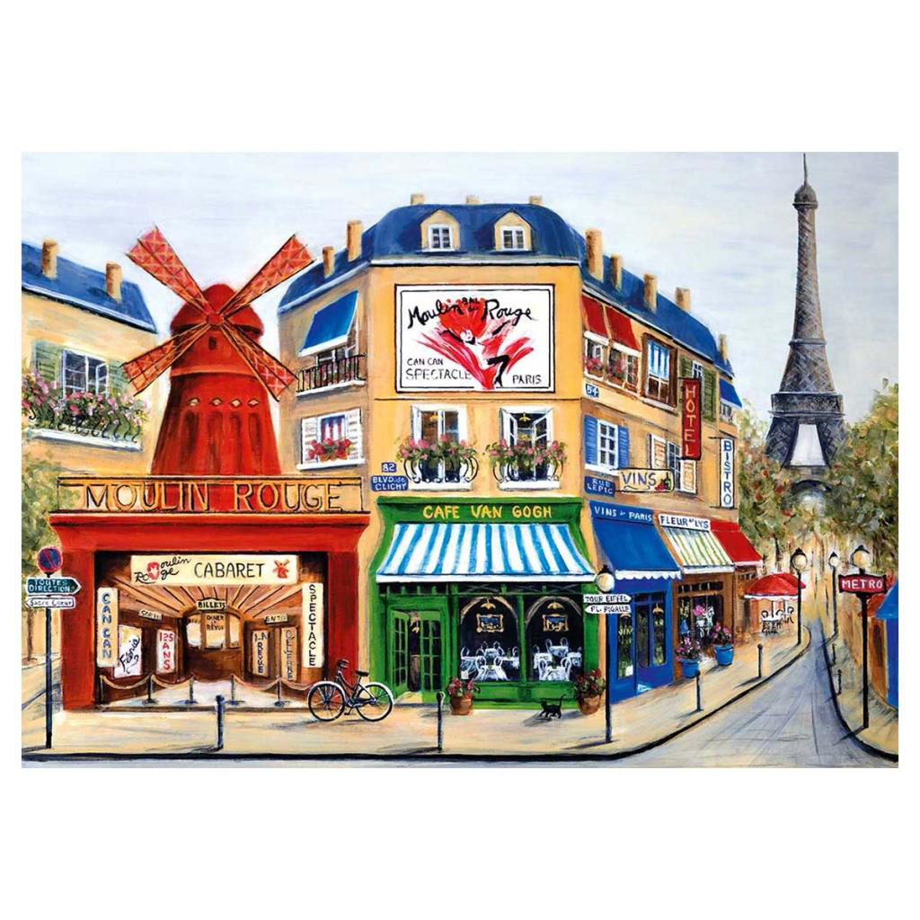 Moulin Rouge 2000 Parça Puzzle Moulin Rouge 2000 Parça Puzzle