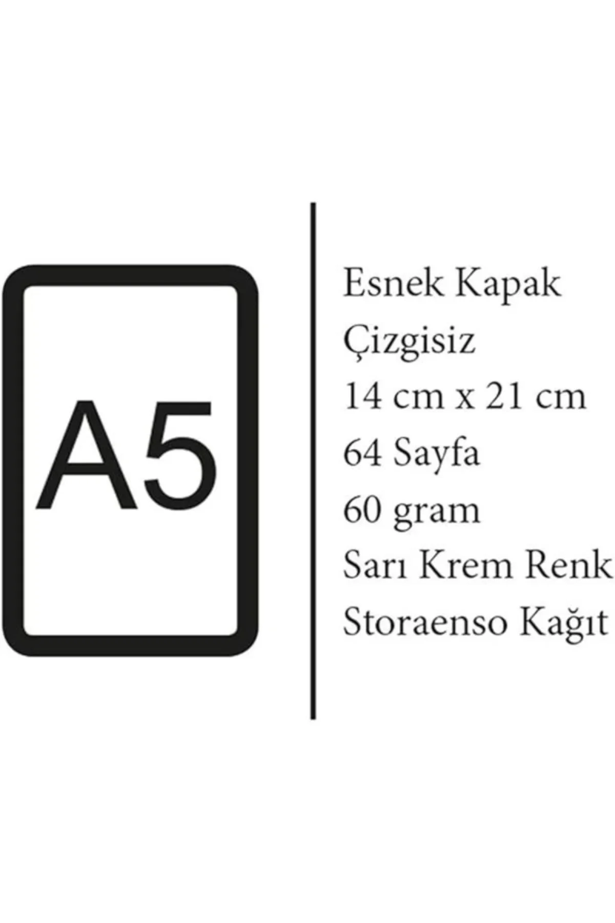 Mount Fuji Series I A5, Hokusai 4'lü Defter Seti I, Çizgisiz, Toplam 256 Sayfa, Her biri
