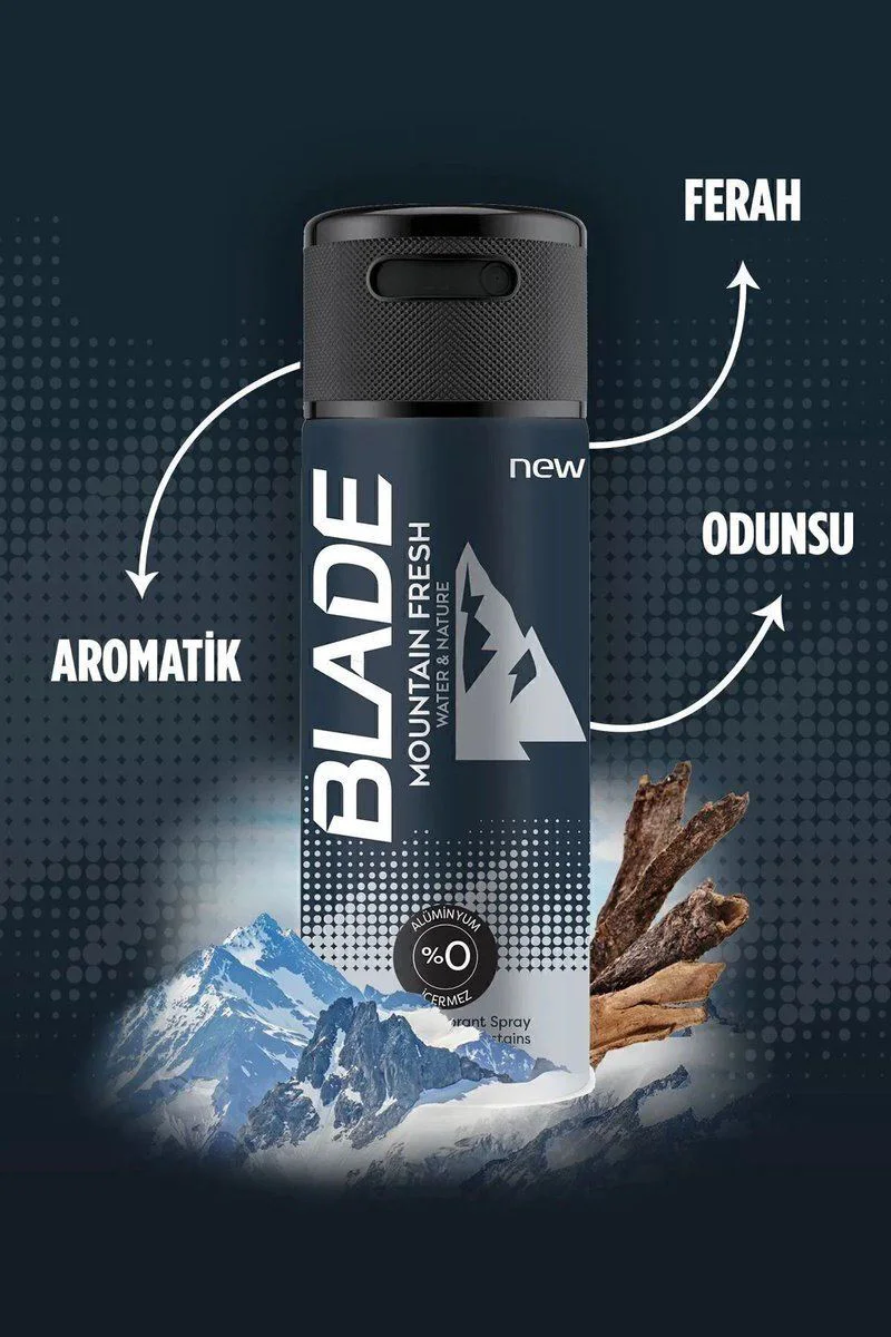Mountain Fresh Erkek Deodorant 3'lü Set - 48 Saat Koku Koruma, Leke Bırakmaz Fiyatı, Yorumları ve Özellikleri