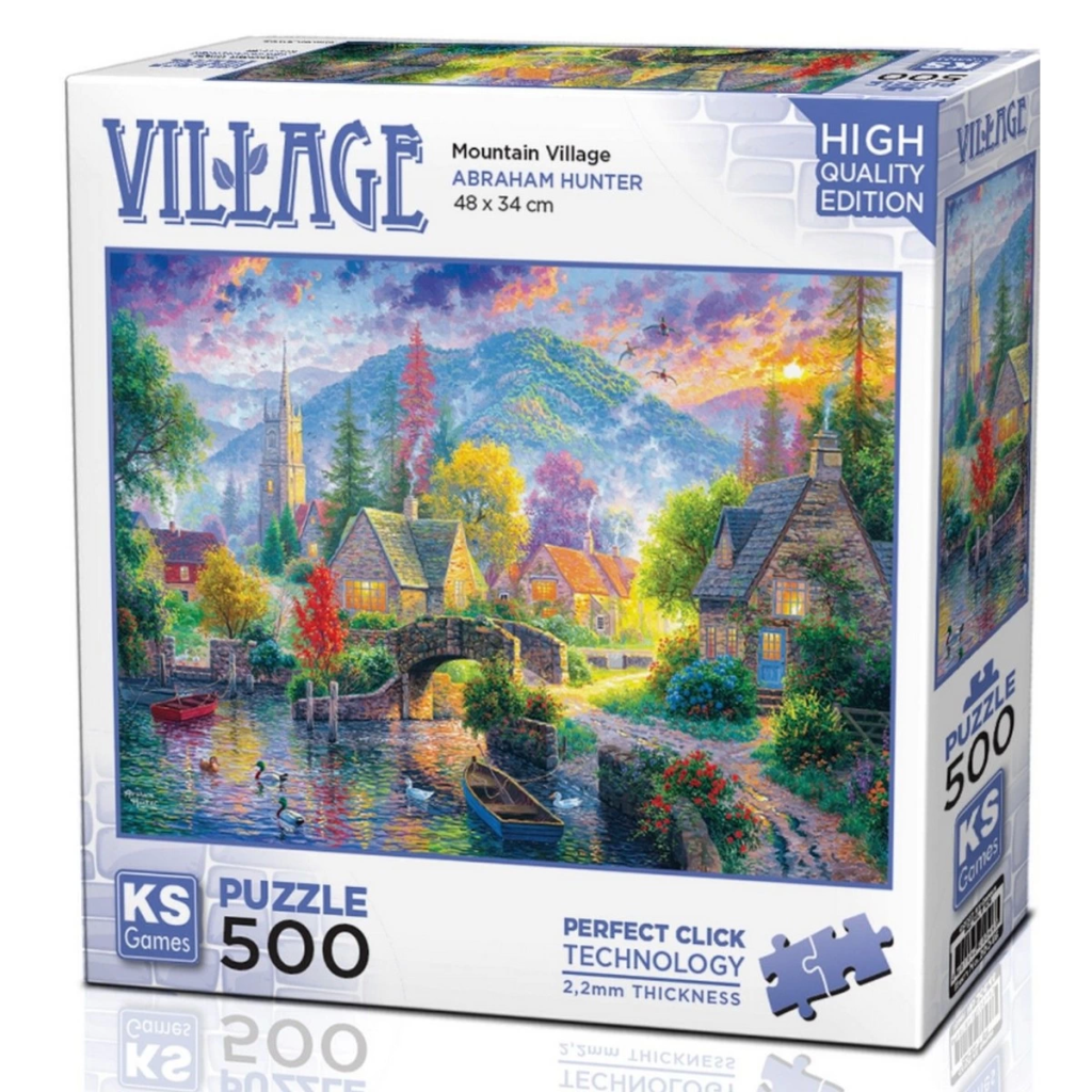 Mountain Village Puzzle 500 Parça 20046