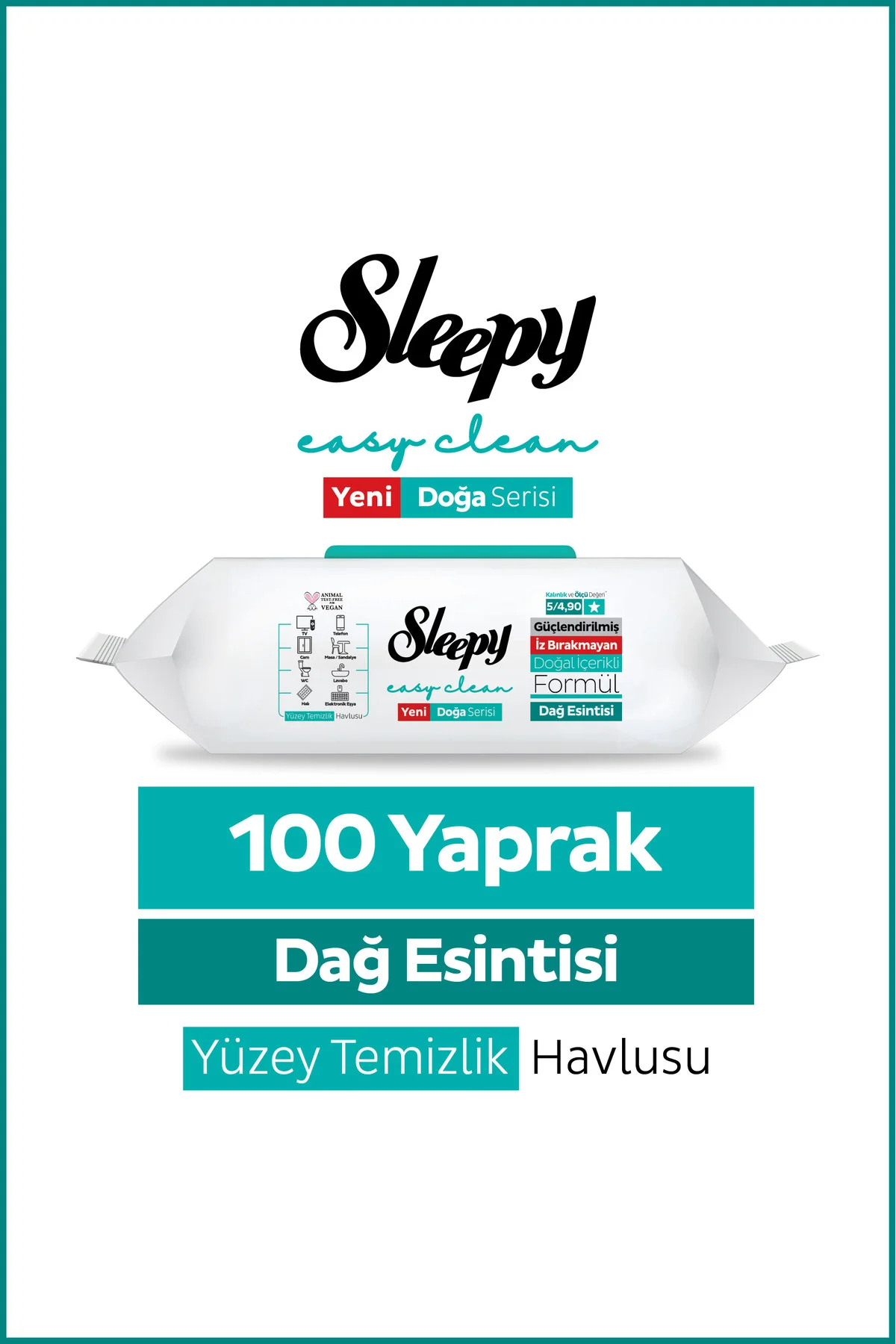 Mountain Yüzey Temizlik Havlusu Mendili Dağ Esintisi 100 Yaprak Fiyatı, Yorumları ve Özellikleri