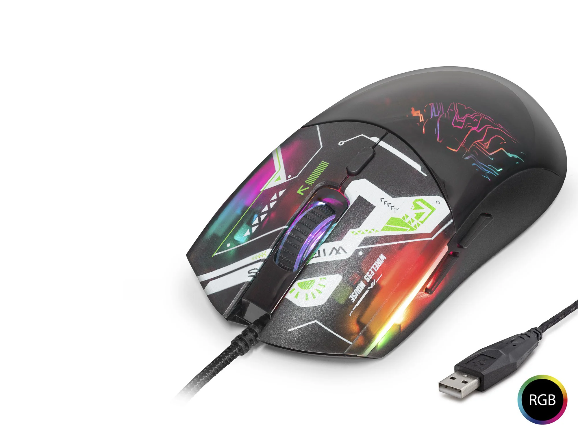 Mouse 7200 Dpi Rgb Geometrik Desenli - Siyah G306B Mouse 7200 Dpi Rgb Geometrik Desenli - Siyah G306B Fiyatı, Yorumları ve Özellikleri