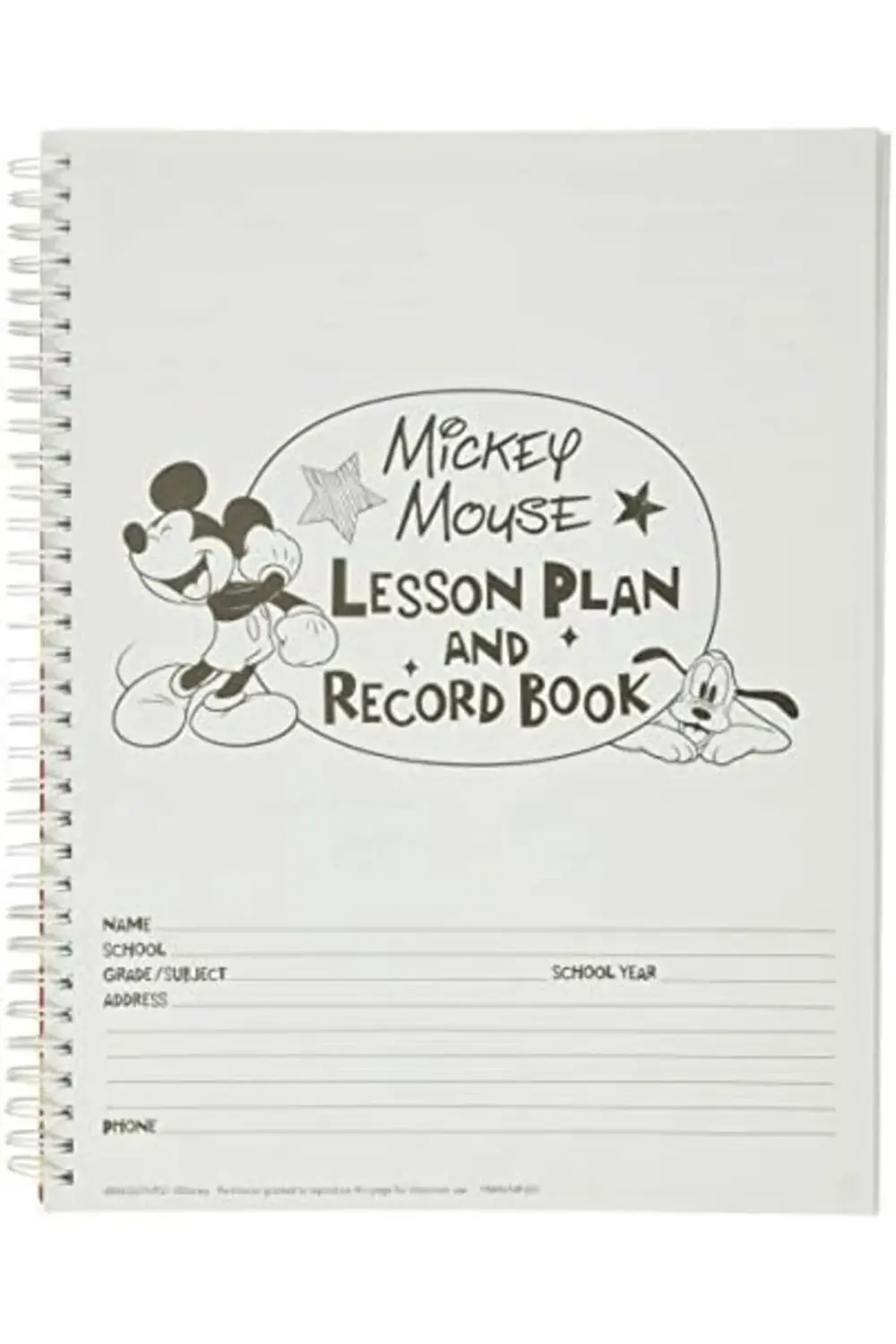 (Mouse) - Eureka 40 Week Lesson Plan and Book, Measures 22cm x 28