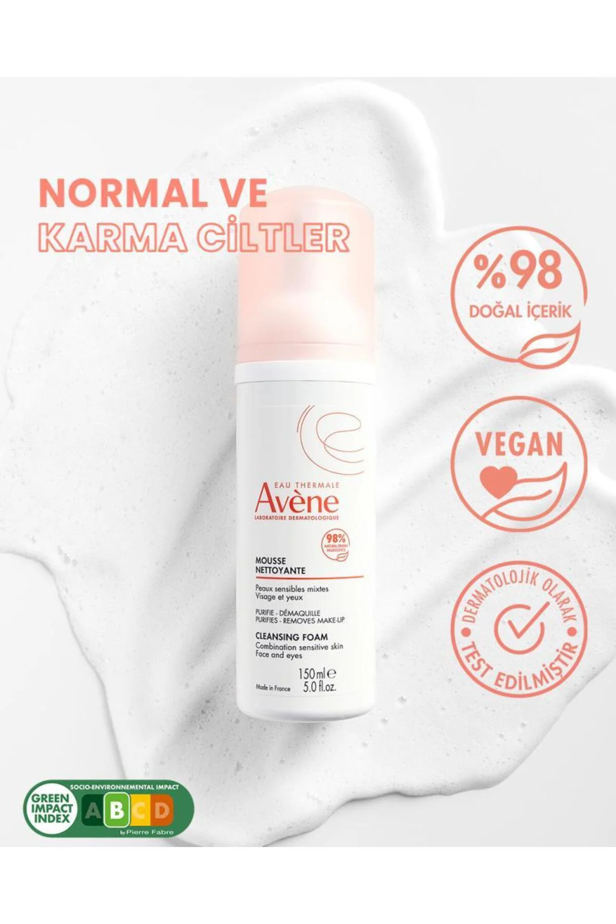 Mousse Nettoyante Cleansing Foam 150 ml