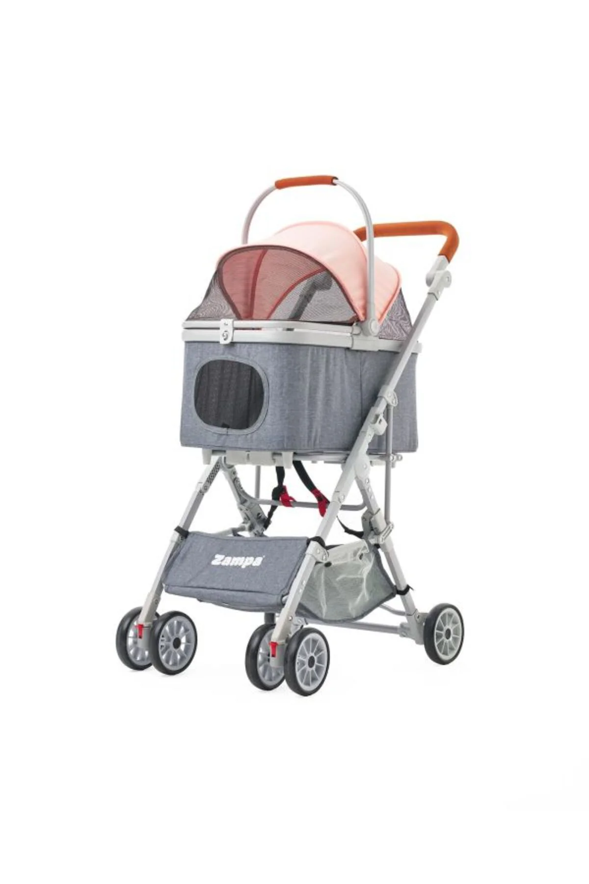 Move Kedi & Köpek Arabası Pembe - 15 kg Kapasiteli Ayrılabilen Pu