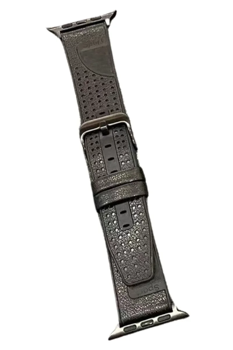 Movenchy Apple Watch 45mm Buff Deri Kordon - Siyah Fiyatı, Yorumları ve Özellikleri