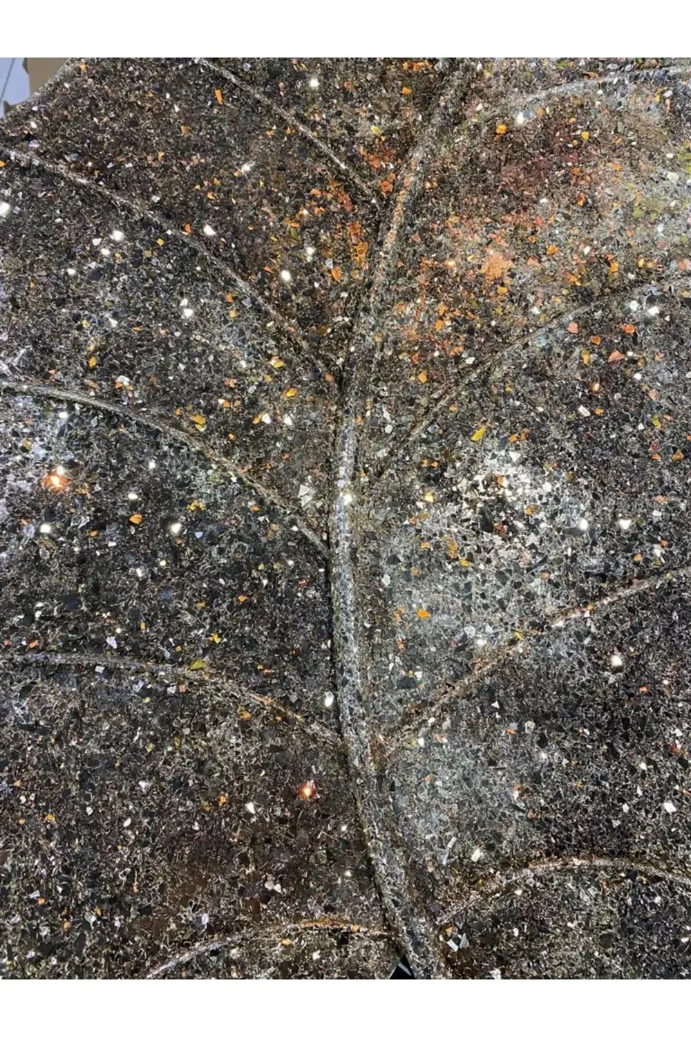 Mozaik Yaprak Duvarlık Dekor 1 51*5*71 Cm