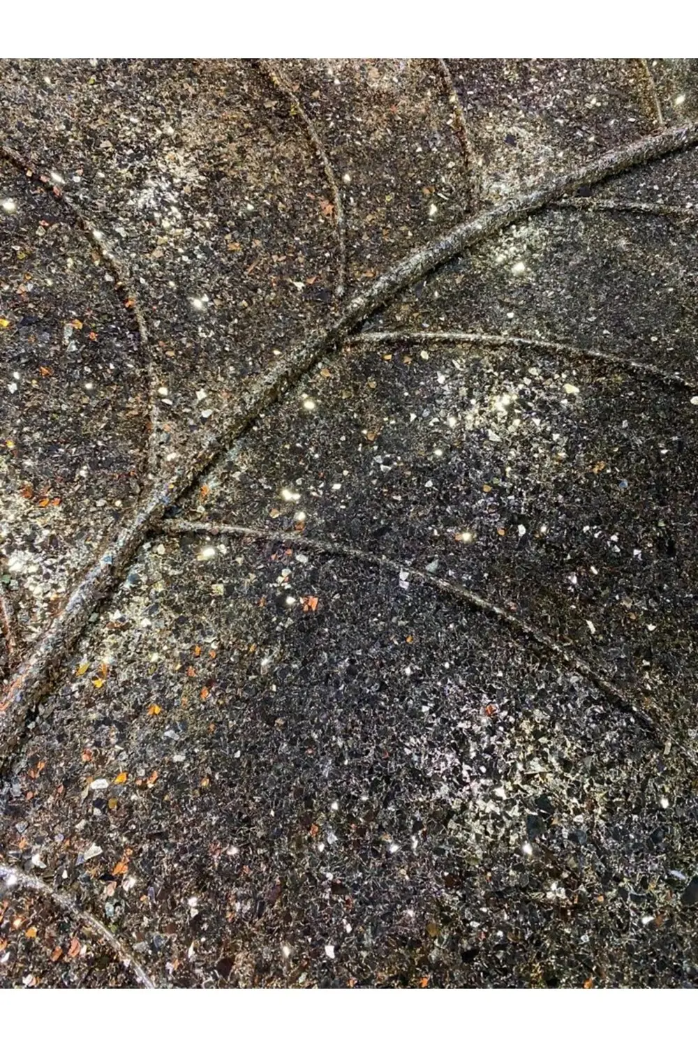 Mozaik Yaprak Duvarlık Dekor 1 51*5*71 Cm