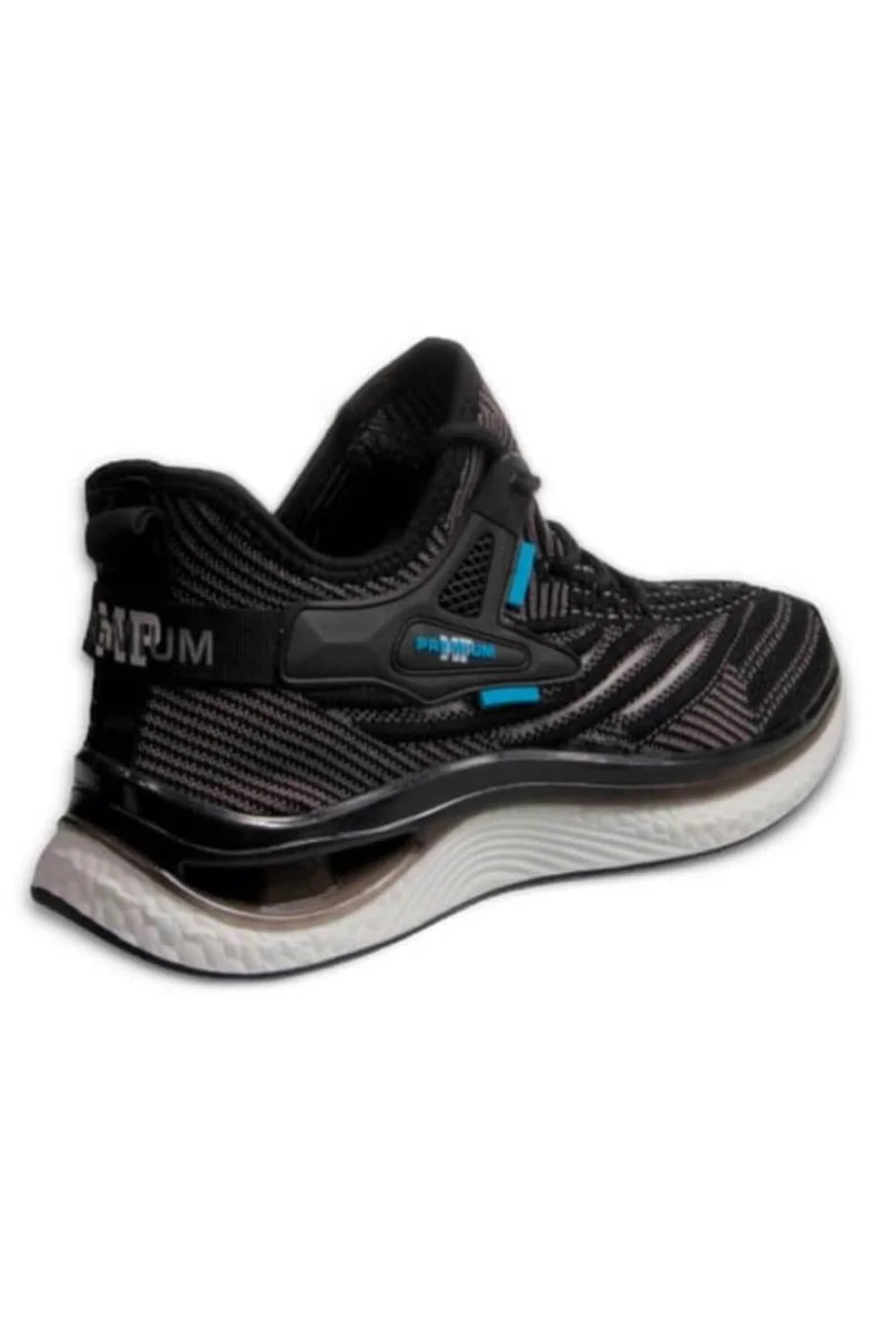 Mp 241-1660 Siyah Erkek Bağcıklı Spor Ayakkabı Mp 241-1660 Siyah Erkek Bağcıklı Spor Ayakkabı - Görsel 4