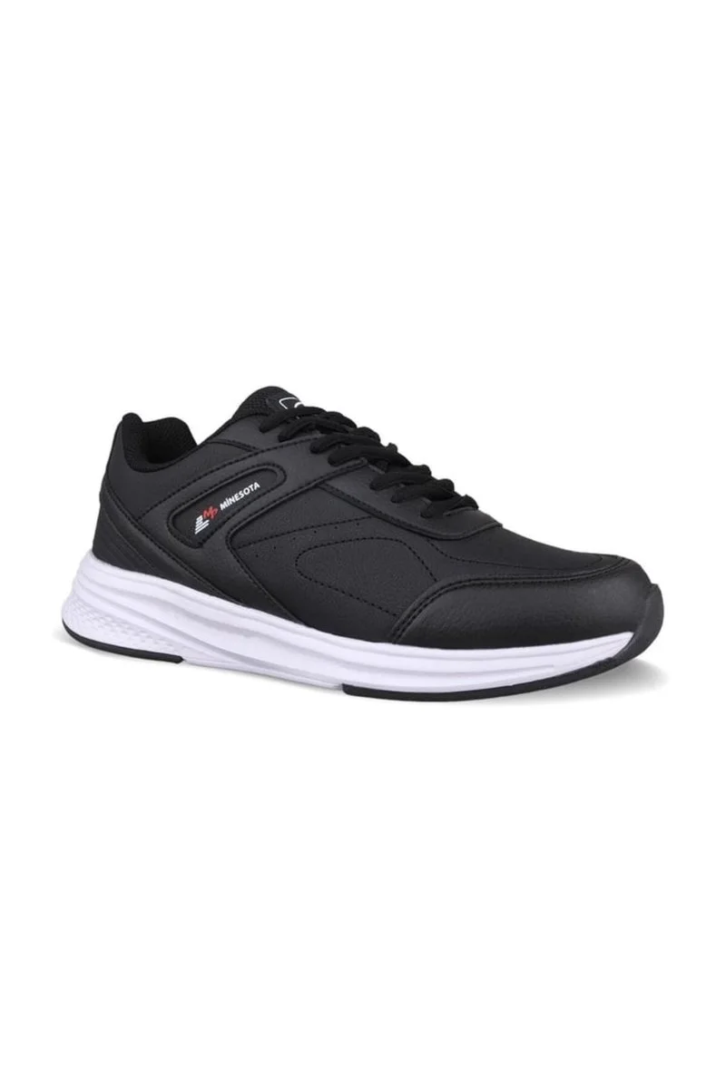 Mp 242-1256 Siyah Beyaz Unisex Bağcıklı Spor Ayakkabı Mp 242-1256 Siyah Beyaz Unisex Bağcıklı Spor Ayakkabı - Görsel 3