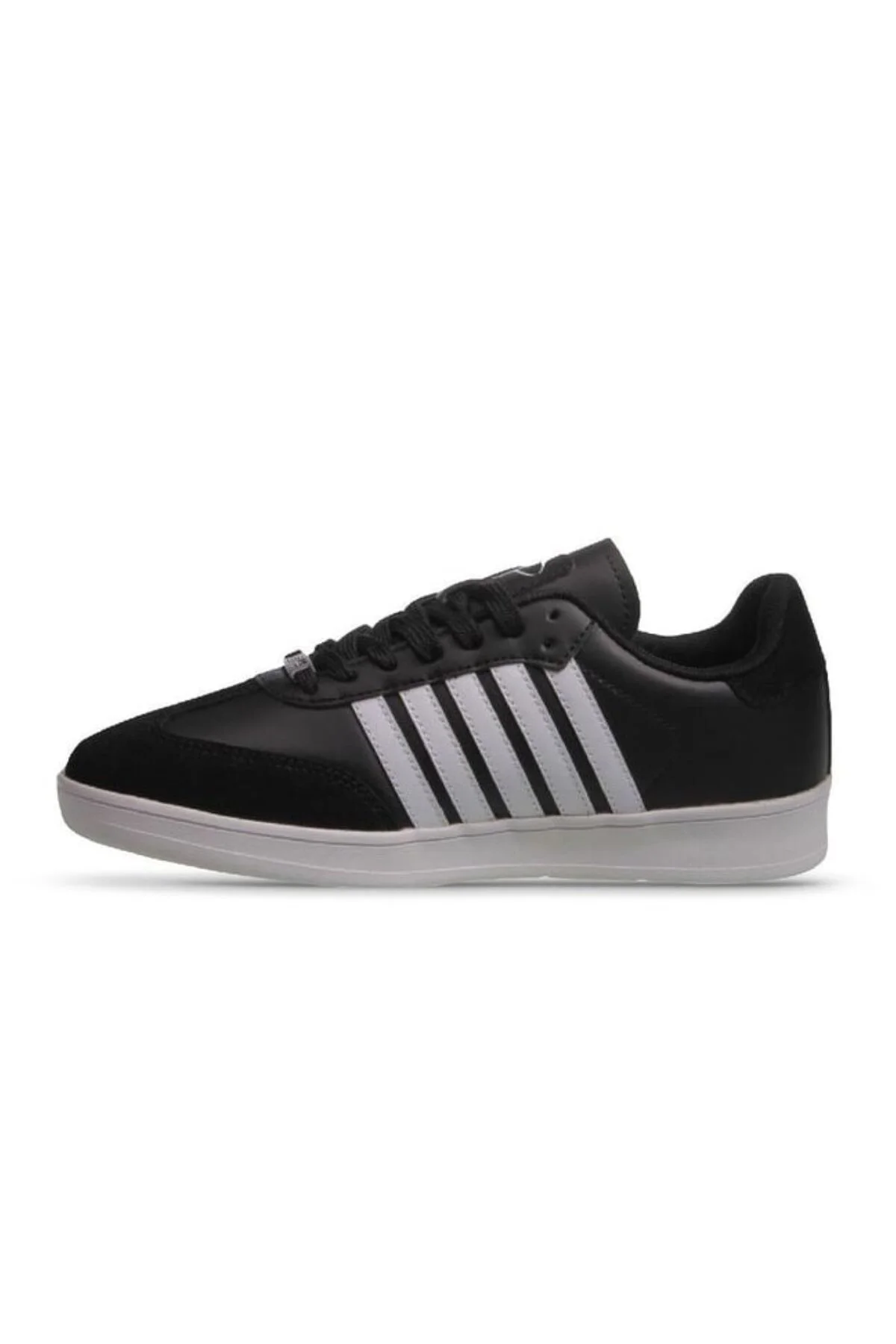 Mp 242-1558 Siyah Beyaz Unisex Bağcıklı Spor Ayakkabı Mp 242-1558 Siyah Beyaz Unisex Bağcıklı Spor Ayakkabı