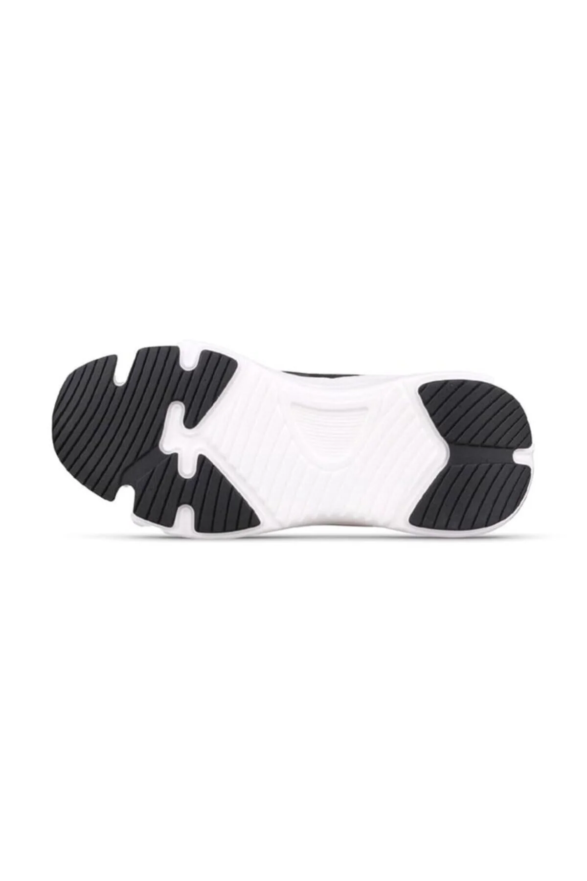 Mp 242-2037 Siyah Beyaz Unisex Bağcıklı Spor Ayakkabı
