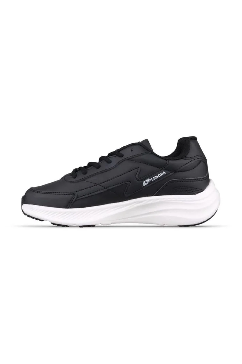 Mp 242-2037 Siyah Beyaz Unisex Bağcıklı Spor Ayakkabı - Görsel 2