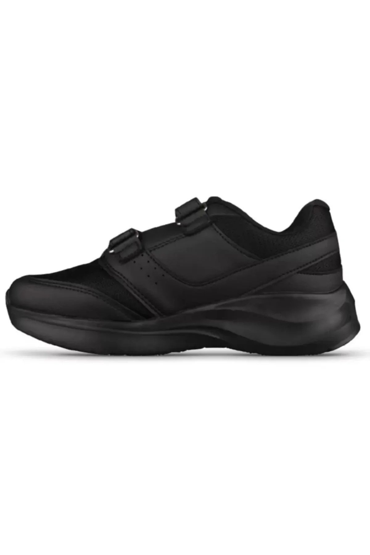 MP 251-1307 Siyah Unisex Cırtlı Spor Ayakkabı