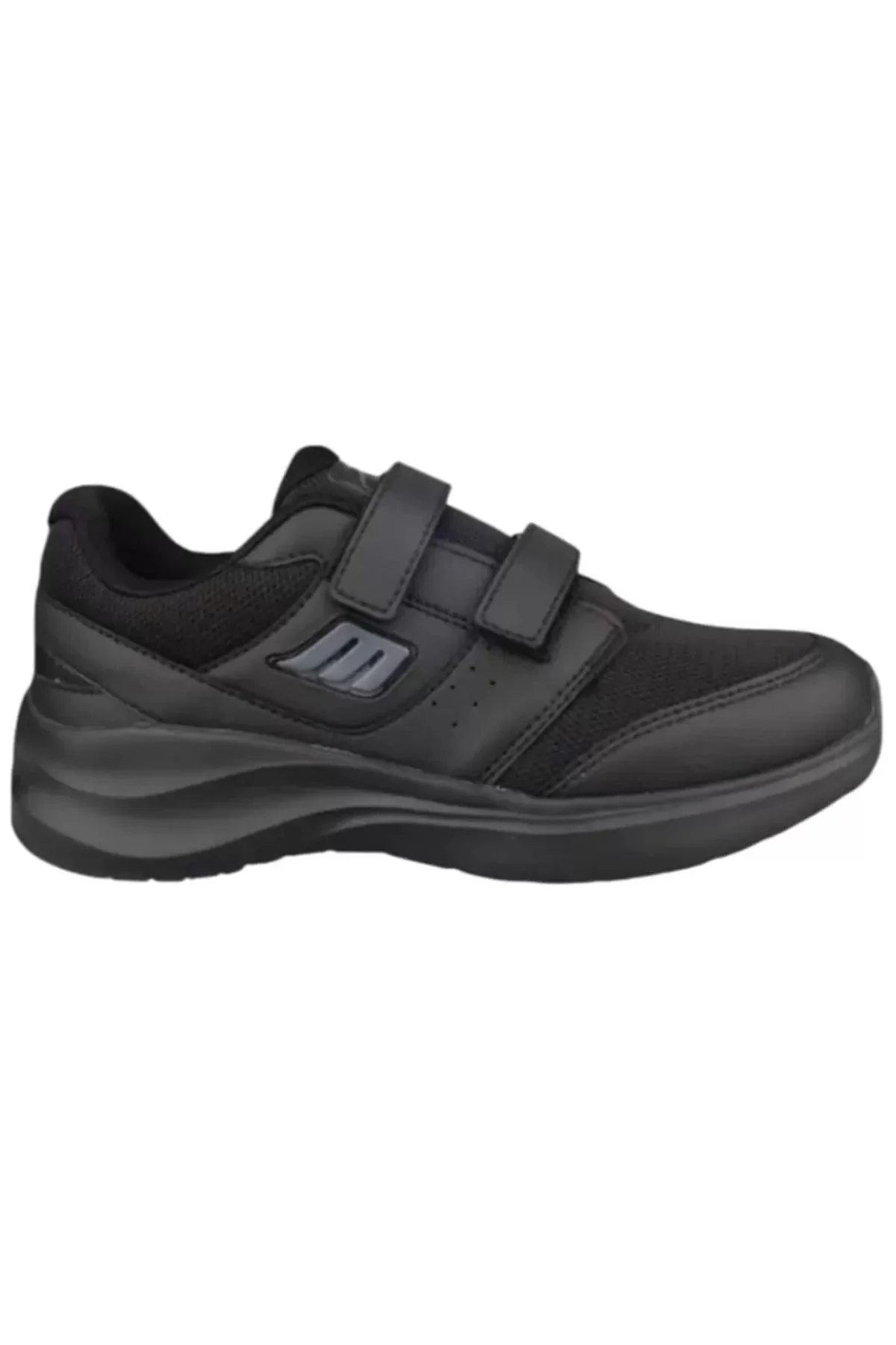 MP 251-1307 Siyah Unisex Cırtlı Spor Ayakkabı