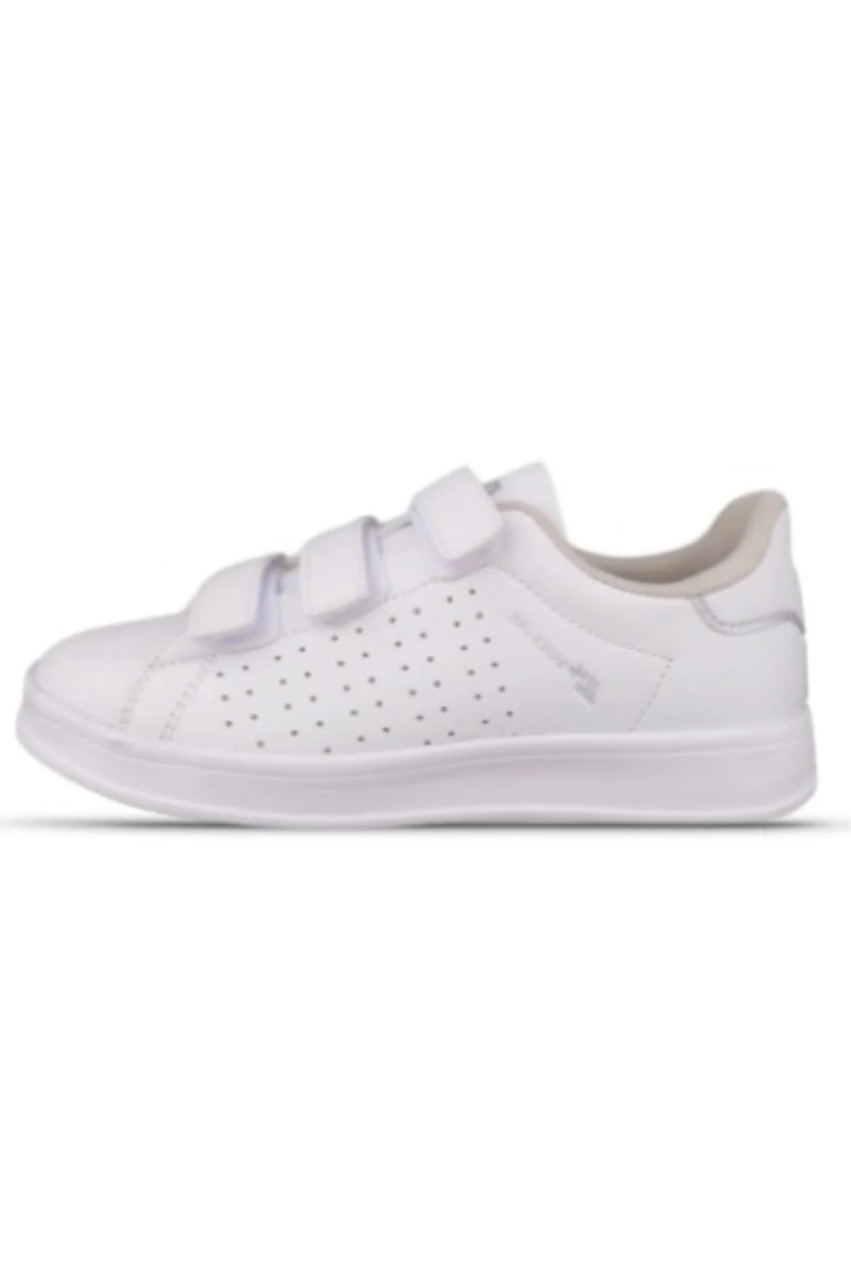 MP 251-2625 Beyaz Unisex Cırtlı Spor Ayakkabı