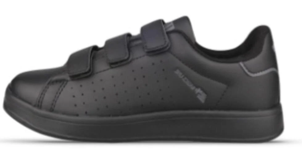 MP 251-2625 Siyah Unisex Cırtlı Spor Ayakkabı
