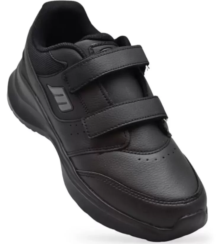 MP 252-1307 Siyah Unisex Cırtlı Spor Ayakkabı